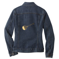 Wonderful Greek Bouzouki 8 Strings Ladies Denim Jacket | Artistshot