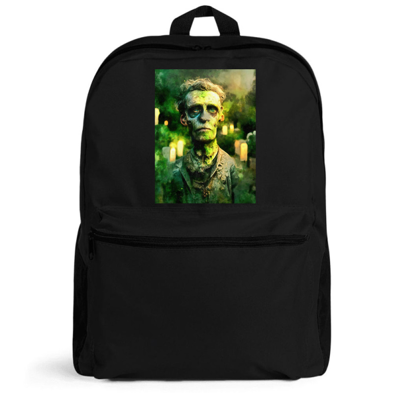 Zombie In Graveyard Backpack | Artistshot