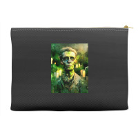 Zombie In Graveyard Accessory Pouches | Artistshot