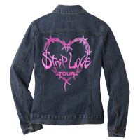 Strip Love Tour 2022 T Shirt Ladies Denim Jacket | Artistshot