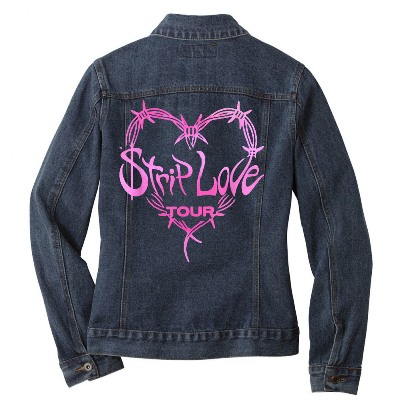 Strip Love Tour 2022 T Shirt Ladies Denim Jacket by cm-arts | Artistshot