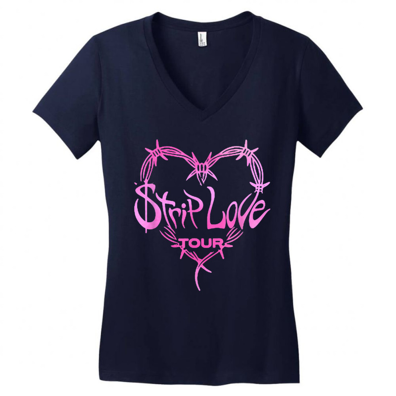 Strip Love Tour 2022 T Shirt Women's V-Neck T-Shirt by cm-arts | Artistshot