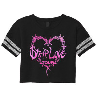 Strip Love Tour 2022 T Shirt Scorecard Crop Tee | Artistshot