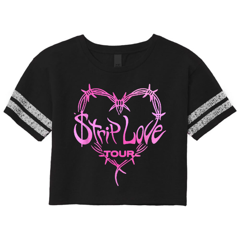 Strip Love Tour 2022 T Shirt Scorecard Crop Tee by cm-arts | Artistshot