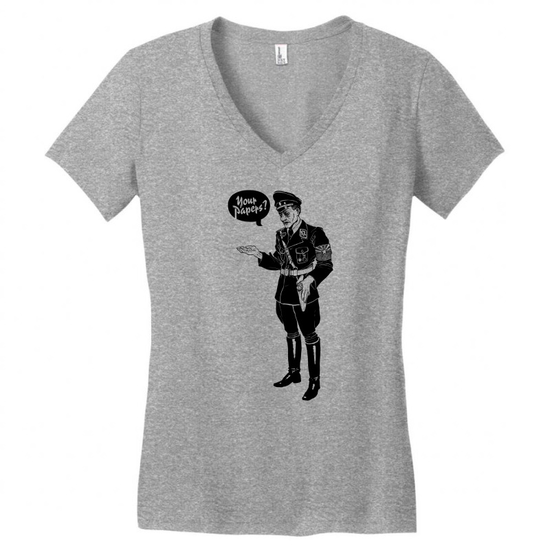 A Wolf In Schwein's Clothing Women's V-Neck T-Shirt by DitreamX | Artistshot