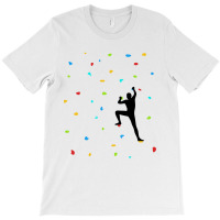 Climbing Wall Climbing Bouldering T-shirt | Artistshot