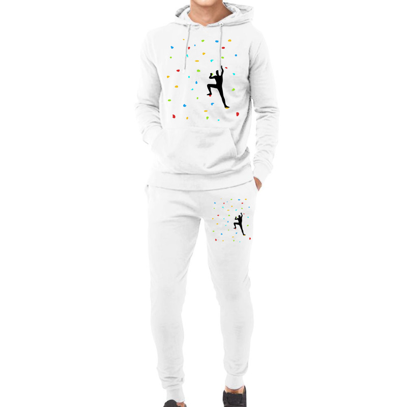 Climbing Wall Climbing Bouldering Hoodie & Jogger Set | Artistshot