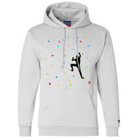 Climbing Wall Climbing Bouldering Champion Hoodie | Artistshot