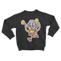 Robot Cartoon-jnxwo Toddler Sweatshirt | Artistshot