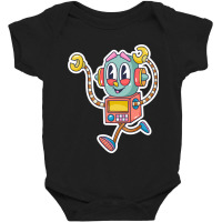 Robot Cartoon-jnxwo Baby Bodysuit | Artistshot