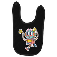 Robot Cartoon-jnxwo Baby Bibs | Artistshot