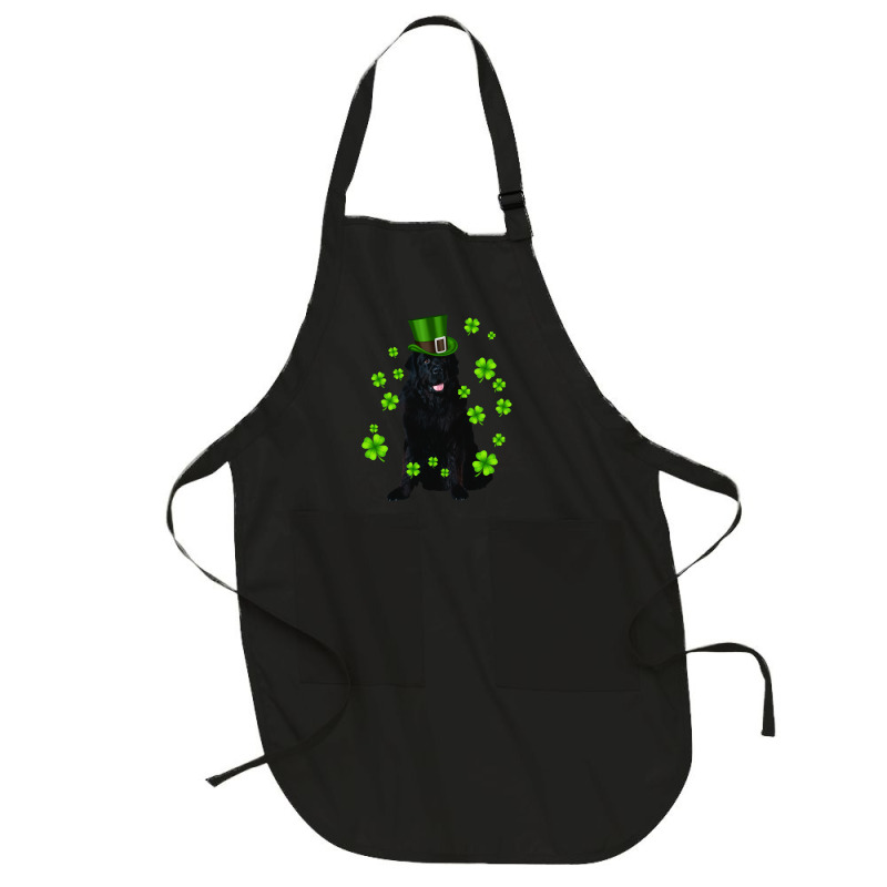 Dog Newfoundland St Patricks Day Puppy Animal Full-length Apron | Artistshot