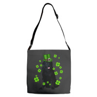 Dog Newfoundland St Patricks Day Puppy Animal Adjustable Strap Totes | Artistshot