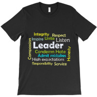 Leadership Inspire Unite And Condemn Hate Distressed T-shirt | Artistshot