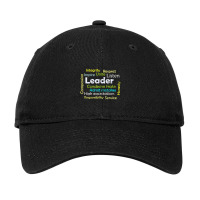 Leadership Inspire Unite And Condemn Hate Distressed Adjustable Cap | Artistshot