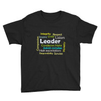 Leadership Inspire Unite And Condemn Hate Distressed Youth Tee | Artistshot