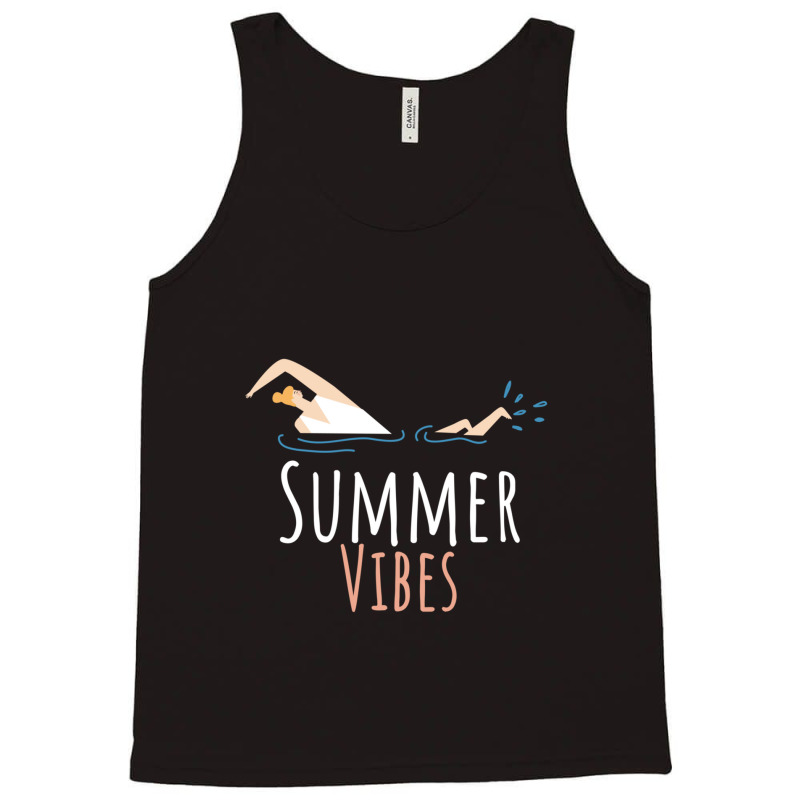 Simmer Vibes Swimming Tank Top | Artistshot