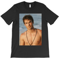 Ian Somerhalder Shirtless Gift T-shirt | Artistshot