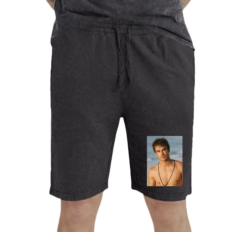 Ian Somerhalder Shirtless Gift Vintage Short | Artistshot