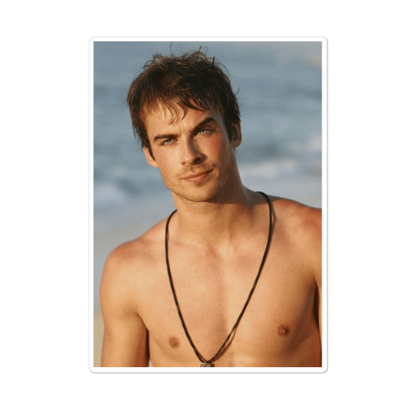 Ian Somerhalder Shirtless Gift Sticker | Artistshot