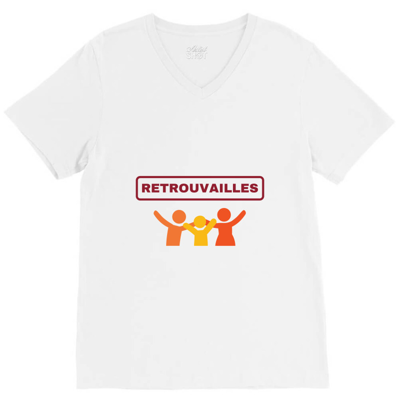 Retrouvailles  Party After Quarantine V-Neck Tee by gemuruhe | Artistshot