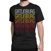 Gatlinburg, Tn Vintage Style Tennessee Classic T-shirt | Artistshot