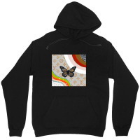 Butterflies Black Collor Butterfly Unisex Hoodie | Artistshot