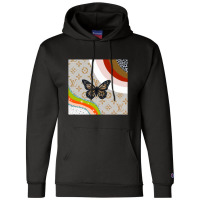 Butterflies Black Collor Butterfly Champion Hoodie | Artistshot