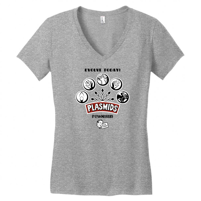 Plasmids Women's V-Neck T-Shirt by DitreamX | Artistshot