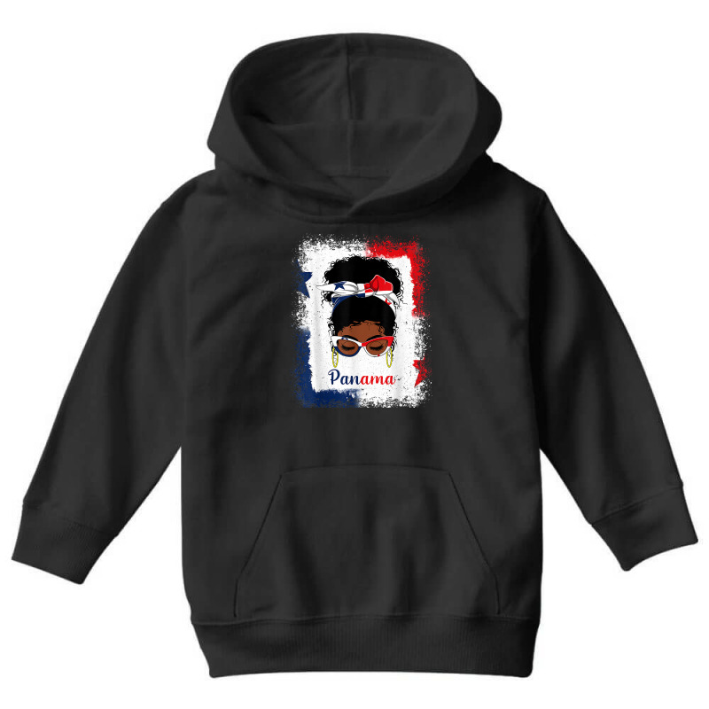 Messy Bun Panamanian Panama Flag Womens Woman Girl T Shirt Youth Hoodie by cm-arts | Artistshot