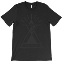 Omens - Typography And Geometry T-shirt | Artistshot