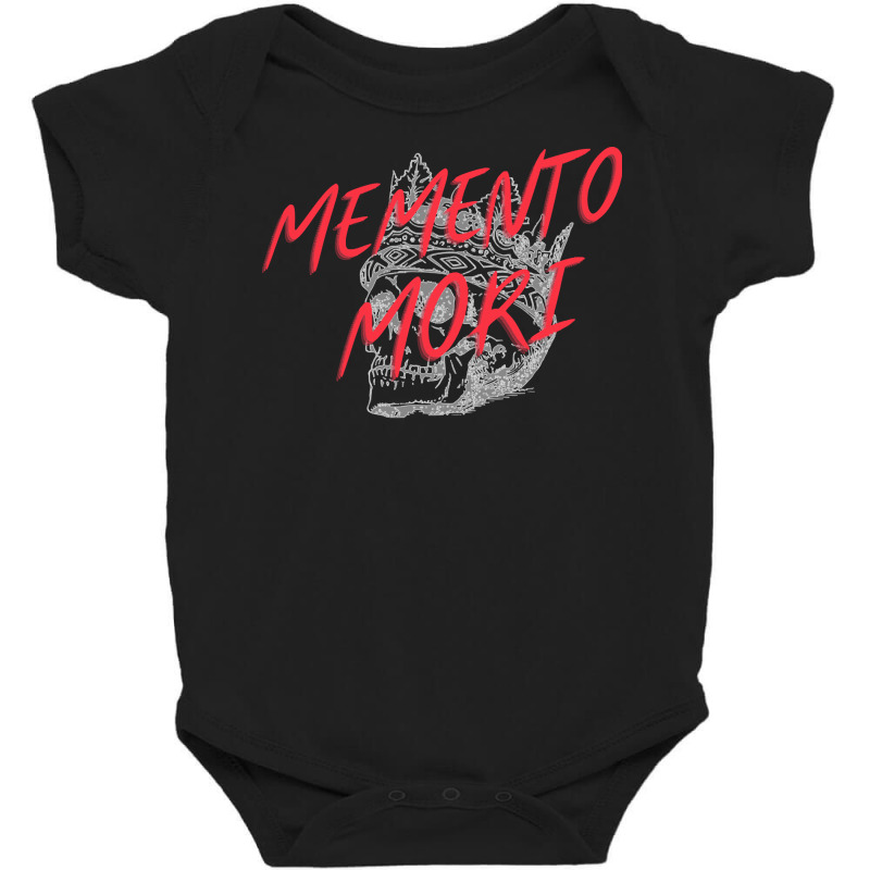 Memento Mori, The Memento Mori, Memento Mori Art, Memento Mori Vintage Baby Bodysuit | Artistshot