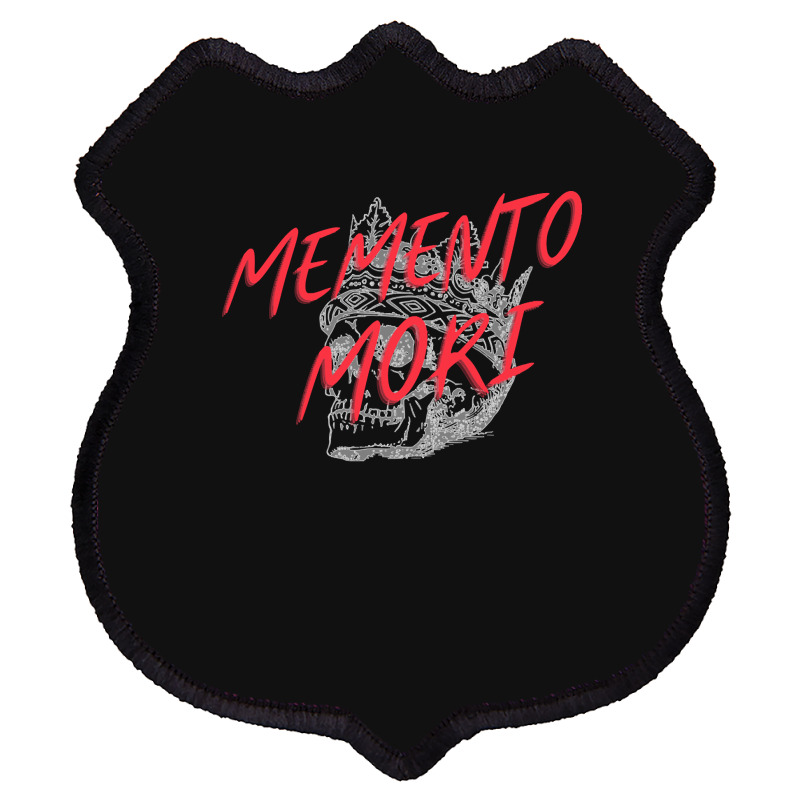 Memento Mori, The Memento Mori, Memento Mori Art, Memento Mori Vintage Shield Patch | Artistshot