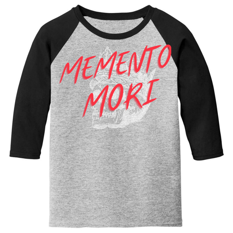 Memento Mori, The Memento Mori, Memento Mori Art, Memento Mori Vintage Youth 3/4 Sleeve | Artistshot