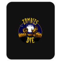 Zombies Never Die Graveyard Zombie Hands Halloween Mousepad | Artistshot