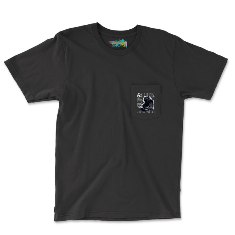 Justin Fields Slip And Slide Pocket T-shirt | Artistshot