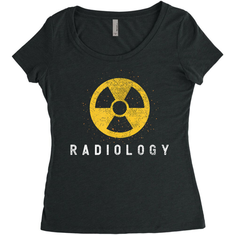 Radiology Technician X-ray Ct Mri Tech Medical Technologist Women's Triblend Scoop T-shirt by OliviaStoica | Artistshot