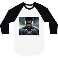 The Black Panter Boseman Black Chadwick Boseman 3/4 Sleeve Shirt | Artistshot