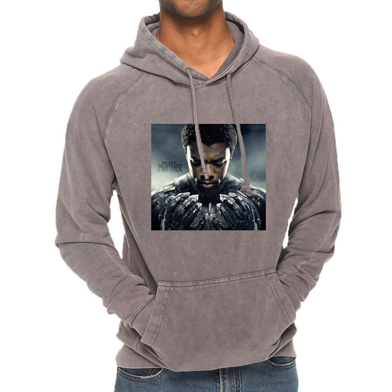 The Black Panter Boseman Black Chadwick Boseman Vintage Hoodie by gemuruhe | Artistshot