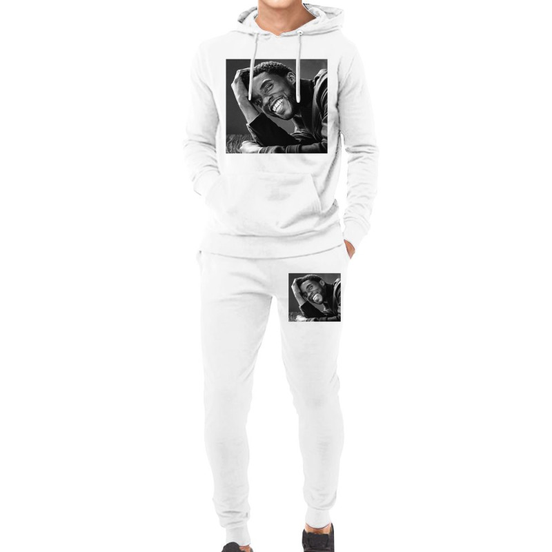 The Smile Chadwick Black Boseman Chadwick Boseman Hoodie & Jogger set by gemuruhe | Artistshot