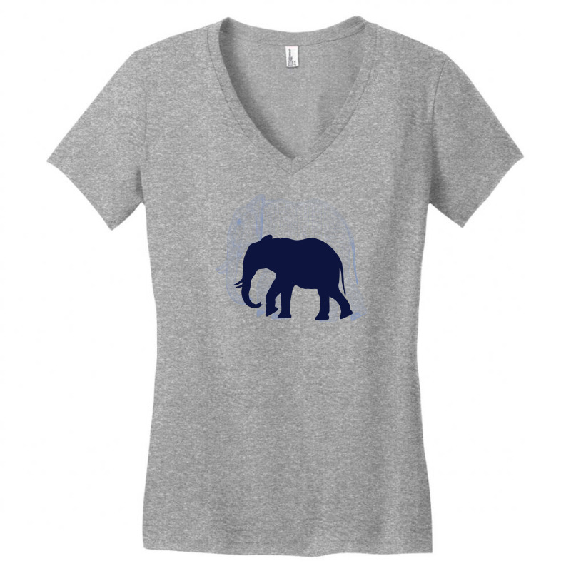 Royal Elephant Women's V-Neck T-Shirt by DitreamX | Artistshot