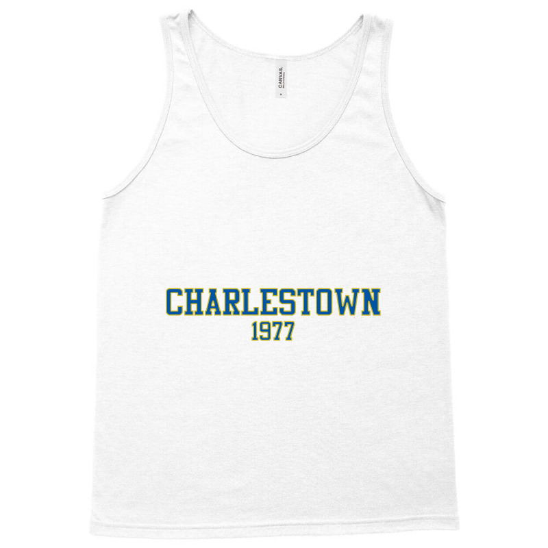 Charlestown 1977 (white Variant)   Slap Shot Tank Top | Artistshot