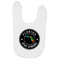 Florida Stay Strong Baby Bibs | Artistshot