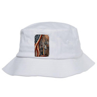 Jesus Woman Child Of God Warrior Of Christ Lion Of Judah T Shirt Bucket Hat | Artistshot