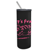 Let's Fun! Pink Skinny Tumbler | Artistshot