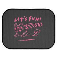 Let's Fun! Pink Rear Car Mat | Artistshot