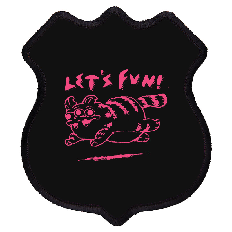 Let's Fun! Pink Shield Patch | Artistshot