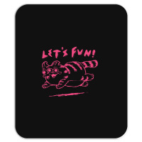 Let's Fun! Pink Mousepad | Artistshot