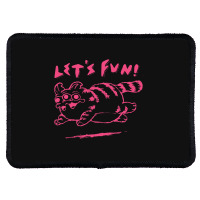 Let's Fun! Pink Rectangle Patch | Artistshot