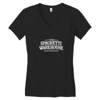 The Spaghetti Warehouse Women's V-neck T-shirt | Artistshot